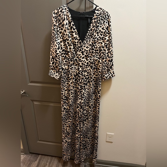 BCBGMax Azaria cheetah Jumpsuit - Picture 2 of 4
